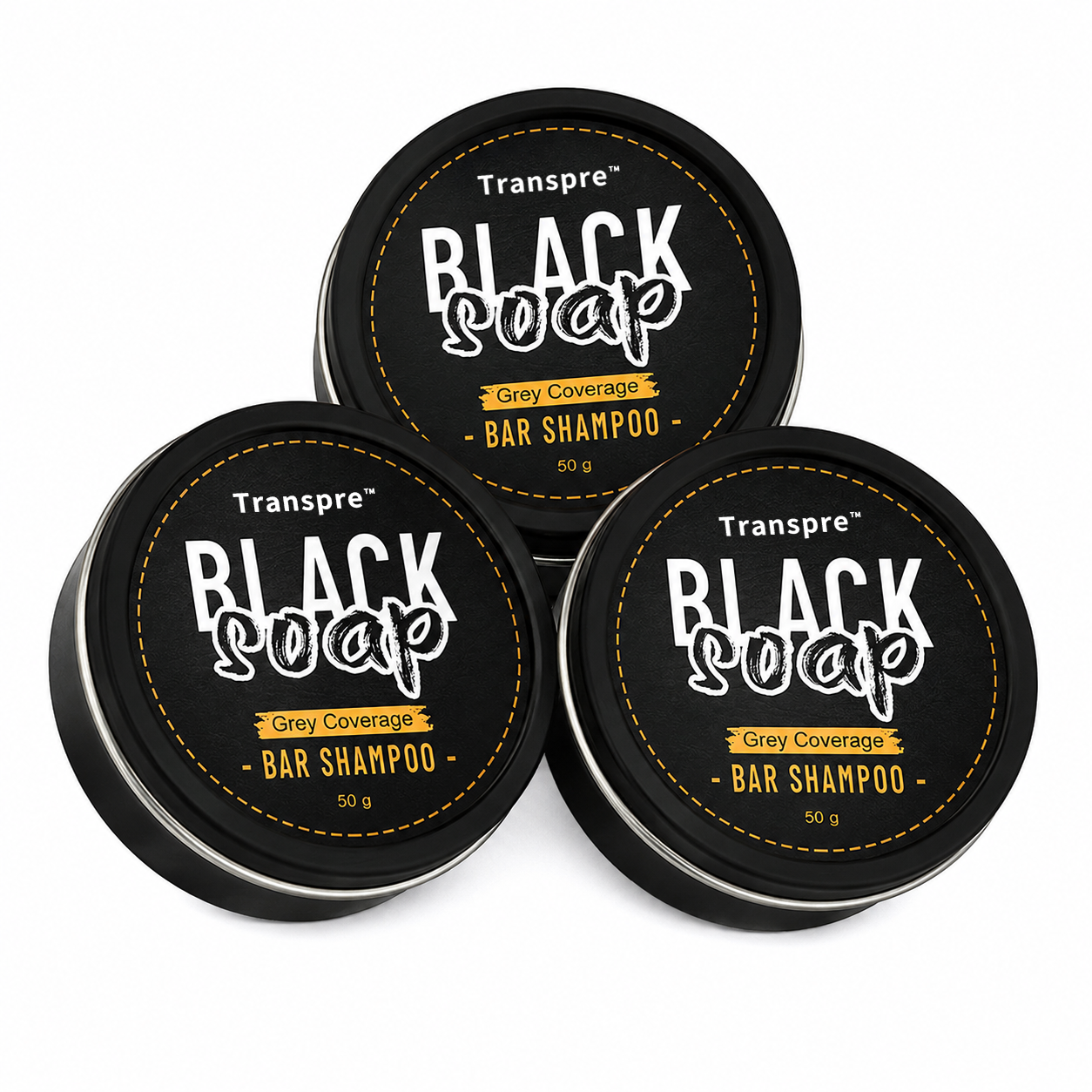 🔥 Limited Time Offer | Transpre™ Natural Gray Hair Darkening Shampoo Bar (2-Pack)
