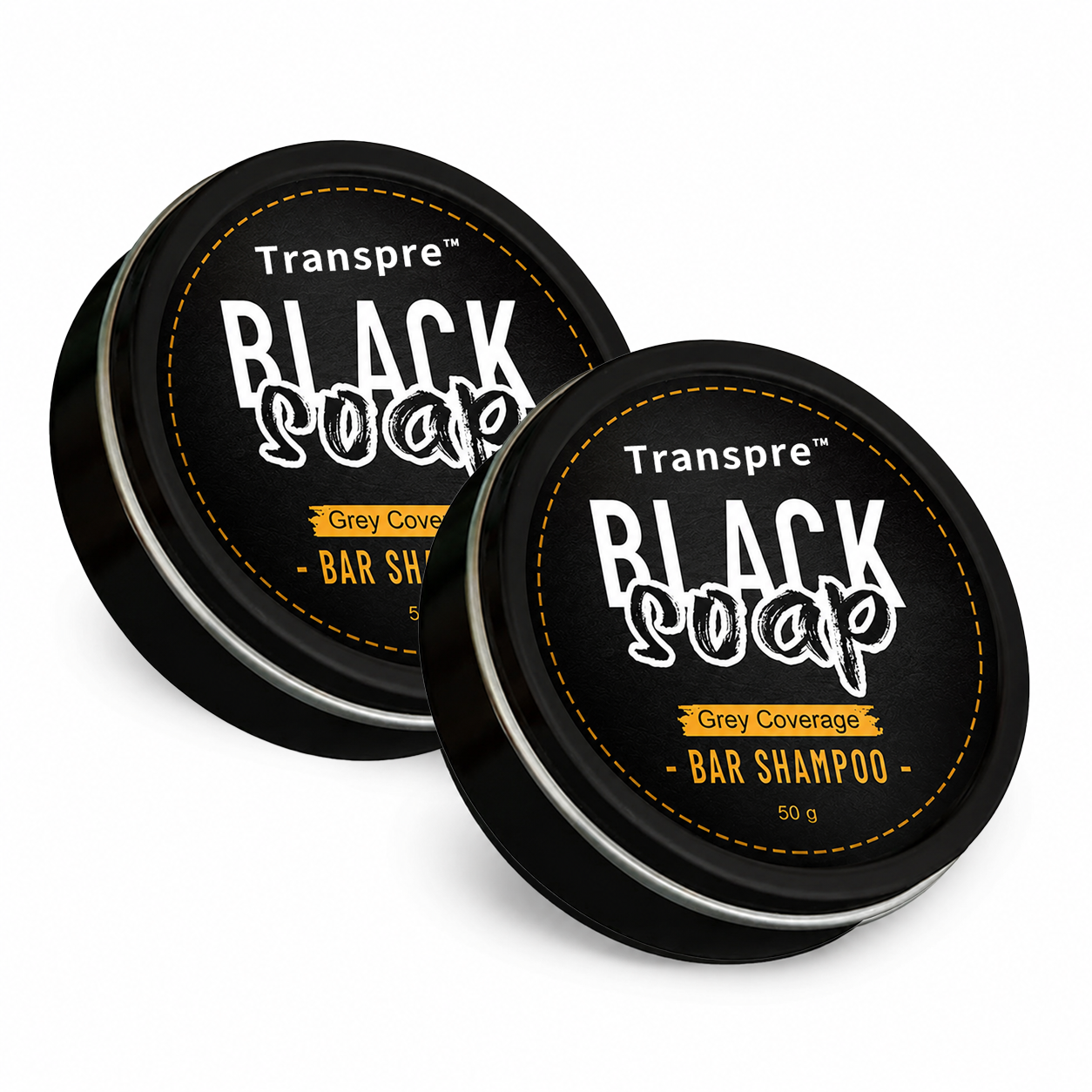 🔥 Limited Time Offer | Transpre™ Natural Gray Hair Darkening Shampoo Bar (2-Pack)