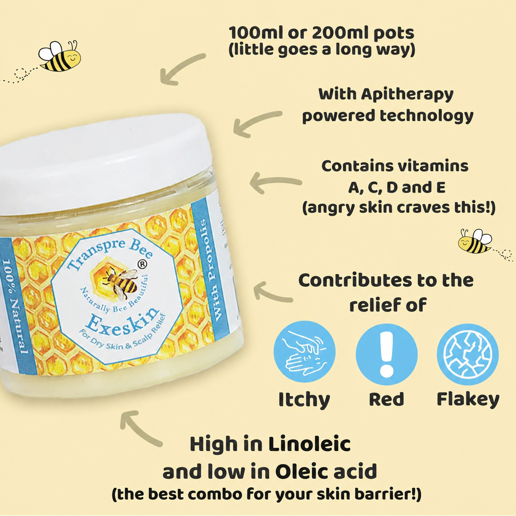 Transpre Bee 100% Natural skin Balm - Dry Skin & Scalp