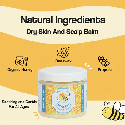 Transpre Bee 100% Natural skin Balm - Dry Skin & Scalp